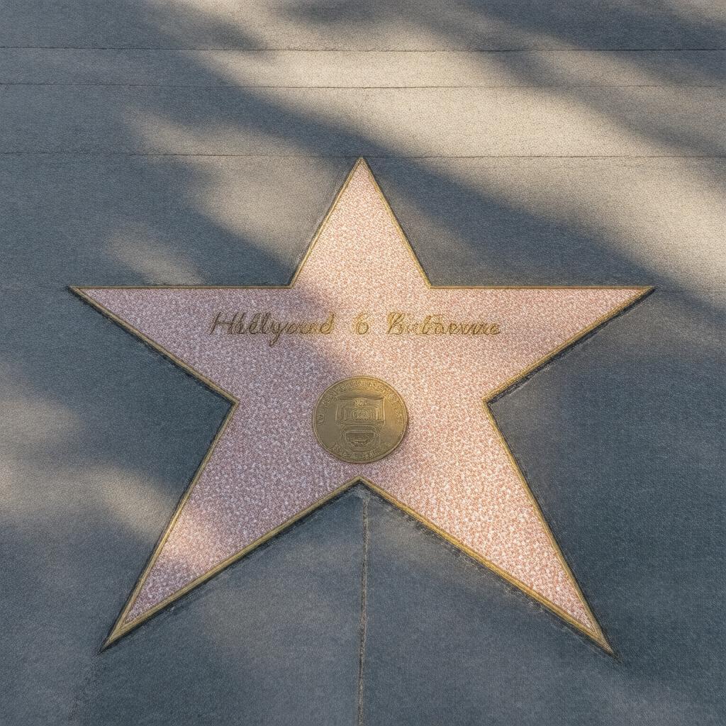 Star on the Hollywood Walk of Fame